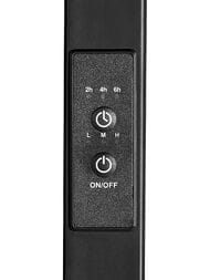 Полотенцесушитель электрический STOUT Neosoul quadro 70х50 черный матовый SHQ-N2QQ-007050
