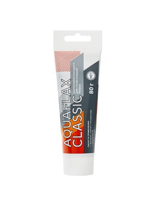 Паста для льна Aquaflax Classic 80гр. тюбик, минеральная на основе графита, 4630009040439