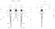 ��������� Gessi Inciso 58112.031 ��� �����������, �� 3 ���������, ����