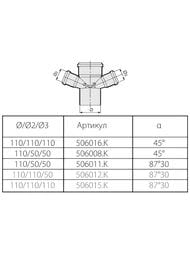 Крестовина одноплоскостная СИНИКОН Комфорт Плюс 110х50х50х87 белый