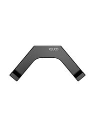 Крючок Keuco Edition 11 99 мм, настенный, двойной, черный матовый 11115370000