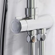 Душевой комплект AM.PM Spirit 2.0 F0770A100 верхний душ 250мм, ручной душ 120мм 3 функции