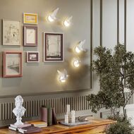 Настенный светильник Odeon Light Colombella 4341/3WL, белый