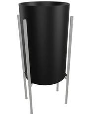 Раковина AeT POLI 360х360х580 без отверстия под смеситель, черная матовая L803T0R0VL105