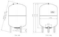 ���������������� ������� ������������� Reflex DE 400 (1245�740) 400�, 1 1/4", 70��