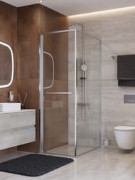 Душевой уголок CEZARES LUX-AH-FS-1-70/100-C-CR