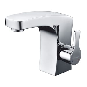 Смеситель для умывальника WasserKRAFT Berkel 4803 однозахватный, без донного клапана, цвет: хром