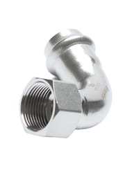 Уголок пресс Franta 35х1.1/4"В, нержавеющая сталь SUS 304, V18351140G — изображение 2