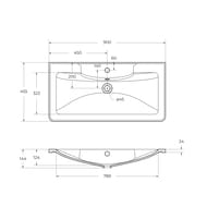 ���������� ��������� BelBagno (900�455�145) ������������� ������, ����� BB900/455-LV-MR-ALR