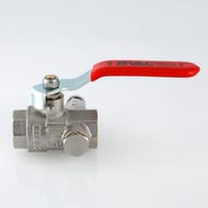 Кран дренажный со спускником 3/4"ВВ VALTEC BASE красная ручка VT.245.N.05