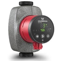 Насос циркуляционный GRUNDFOS New ALPHA2 25-60 N 180, нерж.сталь, с гайками, 99411424