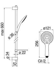 ������� �������� NOBILI ������ 660 ��, ����� 3 ������, �����, ��������, ���� AD140/63CR