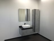 Тумба COMFORTY Эдинбург-75 (600х700х400) подвесная, столеш,. раковина, бетон светлый 00004149066
