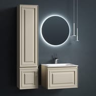 Тумба под раковину SANCOS Very (590х445х406) подвесная, один ящик, Beige Soft VR60CE