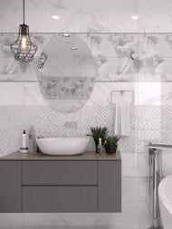 ����� Gracia Ceramica Celia white decor 01 (500�600) ����� (�������� 2 ��.)