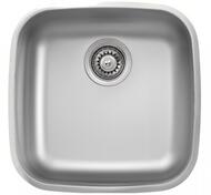 Мойка под столешницу Ukinox Modern 400х400 полиров.нерж. сталь 0,8мм, слив 3 1/2, MOP400.400 -GT8C