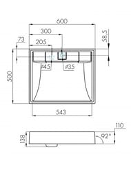 �������� Aquaton ���� 60 1A72103KRW210 600x500x138�� �� ������ ������� ��� ���������� ������, ������
