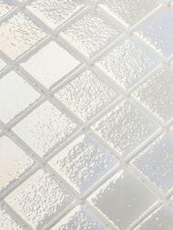Мозаика Vidrepur Shell   563 White 38х38 (317х317) на сетке, белая (кв.м.) — изображение 2