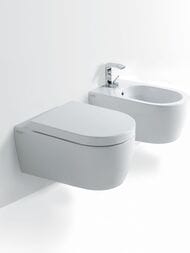Унитаз подвесной Cielo Smile SMVSNWK 350х530х270 безободковый, цвет: белый глянец — изображение 2