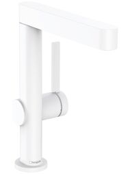 Смеситель Hansgrohe Finoris 76060700 для раковины, поворотный излив, матовый белый — миниатюра 1