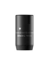 Термоголовка жидкостная Royal Thermo Design М30х1,5 черная RATHDN13015BL