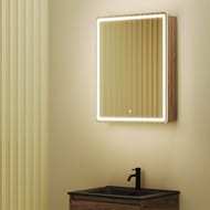 Зеркало-шкаф SANCOS Mirror (590х150х740) подвесное,LED-подсв.,сенсорное управ.,дуб чарльстон MI60ECH
