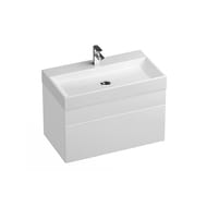 Тумба под умывальник RAVAK Natural (800х450х450) 2 ящика, белая X000001052