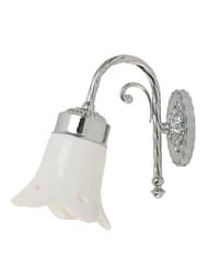 Migliore Edera Светильник настенный, керамика, хром ML.EDR-60.330.CR