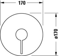 ��������� ��� ���� Duravit D-Neo DE4210010010 ������������. �������������. ������� �����, ����