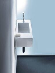 Рукомойник DURAVIT VERO 500х250х150 отверстие под смеситель слева, перелив 0703500009