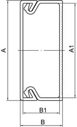 Кабель-канал DKC TMC 50x20 (2 метра) 313