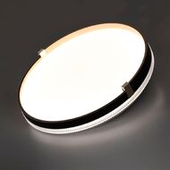Настенно-потолочный светильник Sonex Olidi black 7647/EL, золото