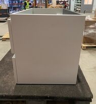 Уценка! Тумба под раковину SANCOS Snob R (790x445x500) подвесная, два ящика, Bianco SNR80W