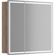 Зеркало-шкаф SANCOS Mirror (890х150х740) подвесное,LED-подсв.,сенсорное управ.,дуб галифакс MI90EG