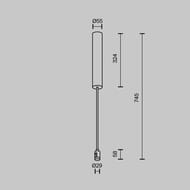 ��������� ���������� Long 385�� ��� ����� �������, ���� ������� Maytoni Flarity (�������) TRA159C-BB1-B ������, IP20