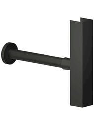 Сифон NOBILI для умывальника, без выпуска, G1 1/4" х 32, черный матовый AV00102/3BM