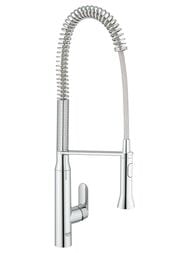 Смеситель Grohe K-7 32950000 для кухни для кухни, с дополнительной профессиональной лейкой, хром