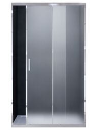 Душевая дверь Vincea Alpha 1300х1900 стекло текстурное/профиль хром, VDS-3AL130MT — миниатюра 1