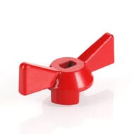 Ручка-бабочка для крана VALTEC BASE красная VT.220.R.04 — миниатюра 8