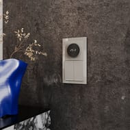 Терморегулятор электронный VOLTUM S70 для теплого пола, с индикацией и датчиком, кашемир VLS070103