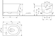 ������ ��������� TOTO RX Series (380x580x410) ����� CW542EY