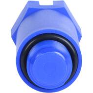 Заглушка тестовая STOUT 1/2", длинная, синяя,  SFA-0035-100012