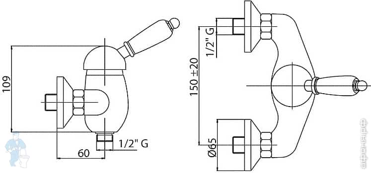 смеситель Cezares Elite смеситель Cezares Elite