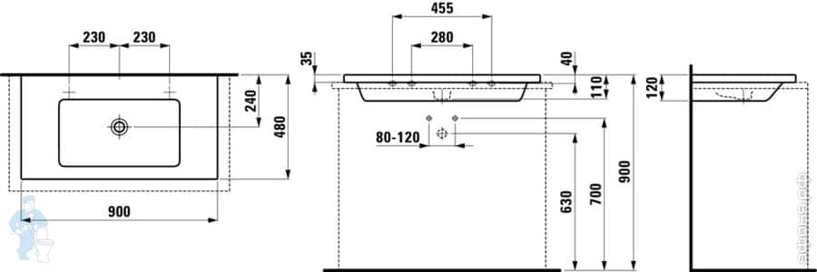 раковина Laufen LIVING раковина Laufen LIVING