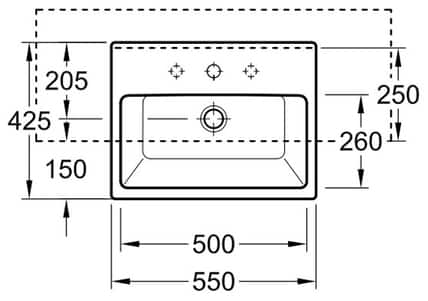 Раковина Villeroy & Boch MEMENTO Раковина Villeroy & Boch MEMENTO