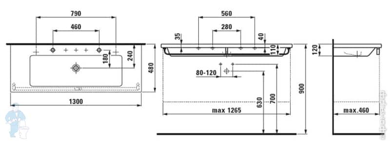 раковина Laufen LIVING раковина Laufen LIVING
