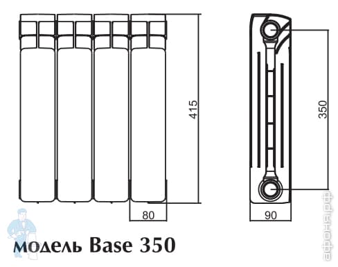 радиатор Rifar Ventil Base