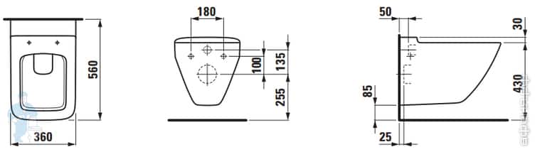 унитаз Laufen Palace унитаз Laufen Palace