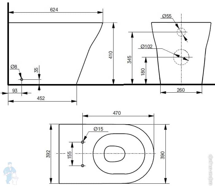 унитаз TOTO унитаз TOTO