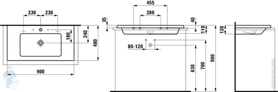 раковина Laufen LIVING раковина Laufen LIVING